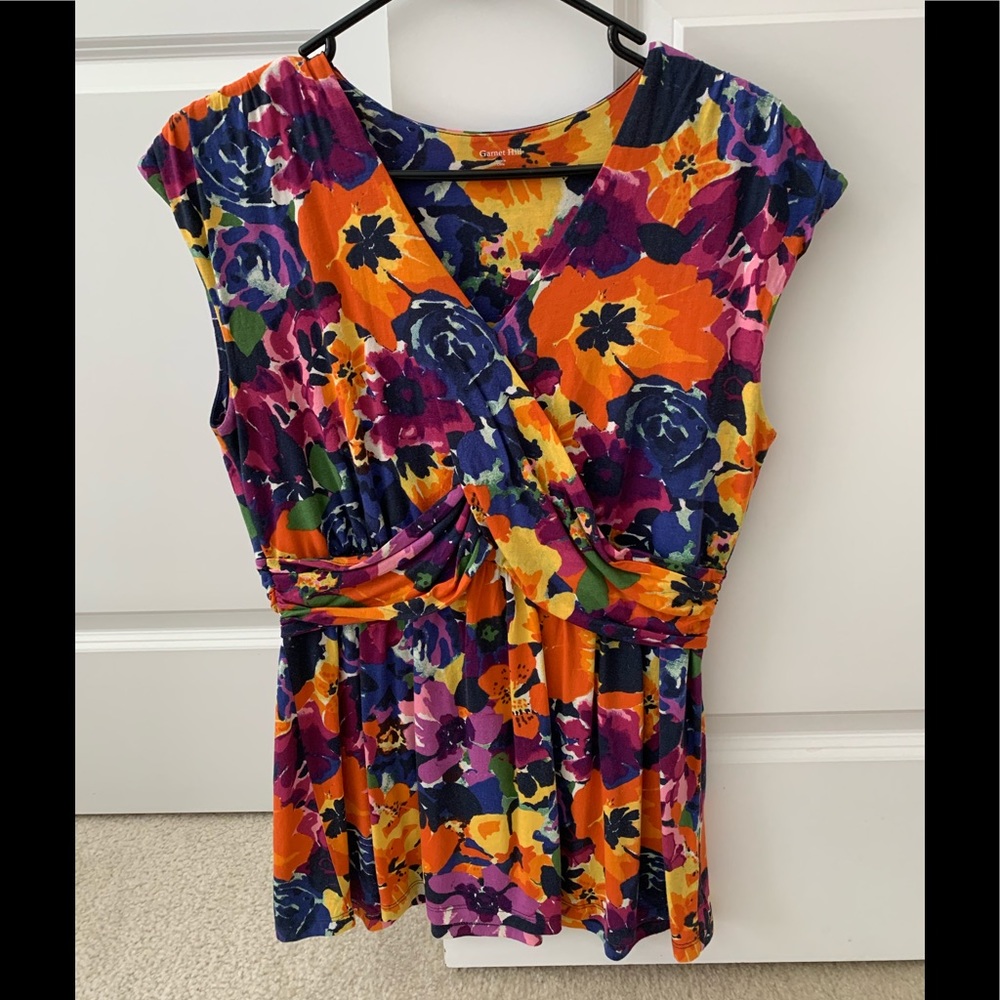 Garnet Hill short-sleeve top